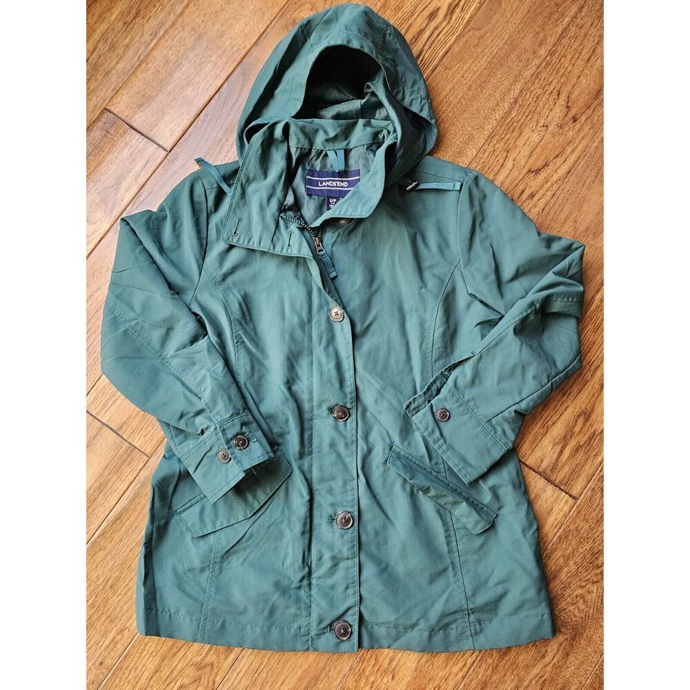 Lands' End Green Utility Jacket